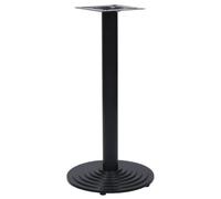 vidaXL Pata de mesa de bistró negra Ø43x72 cm hierro fundido, pata de mesa, pata de mesa de repuesto, pata de repuesto para mesa, patas de mesa