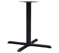 vidaXL Pata de mesa de bistró negra 76x76x72 cm de hierro fundido, pata de mesa, pata de mesa de repuesto, soporte de mesa, patas de mesa