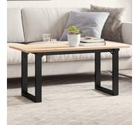 vidaXL Patas de estructura O acero 70x30x43 cm, pata de mesa auxiliar, pata de mesita auxiliar, pata de mesa de metal