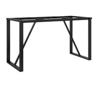 vidaXL Patas de mesa de comedor estructura O acero 120x60x73 cm