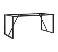 vidaXL Patas de Mesa de Comedor Estructura O Acero 160x80x73 cm, Pata de Mesa Auxiliar, Pata de mesita Auxiliar, Pata de Mesa de Metal