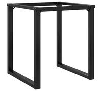 vidaXL Patas de mesa de comedor estructura O acero 60x60x73 cm