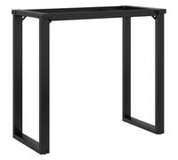 vidaXL Patas de mesa de comedor estructura O acero 80x40x73 cm