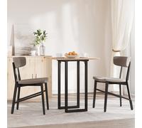 vidaXL Patas de mesa de comedor estructura O acero 80x40x73 cm