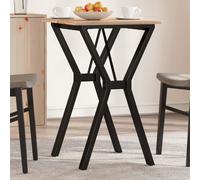 vidaXL Patas de mesa de comedor estructura Y acero 50x40x73 cm, pata de mesa auxiliar, pata de mesita auxiliar, pata de mesa de metal