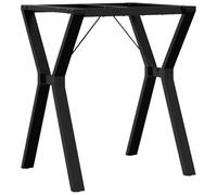 vidaXL Patas de mesa de comedor estructura Y acero 60x50x73 cm