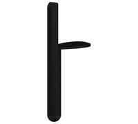 vidaXL Patas de Muebles 12 pcs Negro 66 x 36 x 160 mm Hierro, Accesorios modernos, soporte resistente, patas de metal, estilo industrial y contemporáneo