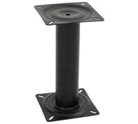 vidaXL Pedestal para Asiento de Barco Acero Negro 33 cm, Pedestal para Asiento de embarcación, Base de Pedestal para Asiento de Barco, Pedestal de Asiento de Pesca