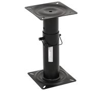 vidaXL Pedestal para Asiento de Barco Ajustable Acero 28-45,5 cm, Pedestal de Asiento de Barco Ajustable, Base para Asiento de Bote, Base de Pedestal de Barco