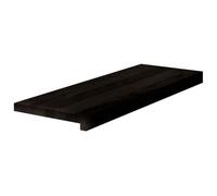 vidaXL Peldaños de escalera 12 uds madera maciza roble marrón oscuro, peldaño de escalera, peldaño de escalera de roble, alféizar de ventana