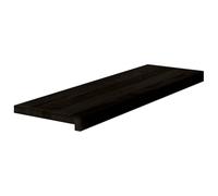 vidaXL Peldaños de escalera 2 uds madera maciza roble marrón oscuro, peldaño de escalera, peldaño de escalera de roble, alféizar de ventana