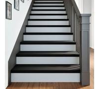 vidaXL Peldaños de uds madera marrón negro, de escalera, de escalera de , alféizar de ventana