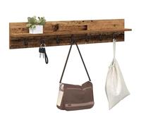 vidaXL Perchero de Pared Madera Vieja 100 x 10,5 x 18 cm, Perchero Moderno y Elegante, Organizador para Entrada, práctica solución para Espacios Interiores