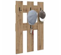 vidaXL El Perchero es Ideal para la Entrada. Este Mueble súper ordenado Organiza tu Ropa de Forma práctica. Es un Mueble de Pared Que Ahorra Espacio y Tiene un diseño Moderno.