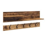 vidaXL Perchero de Pared - Una solución práctica para tu Pasillo. Es Elegante y Ahorra Espacio, Ideal para Tener tu Entrada ordenada.