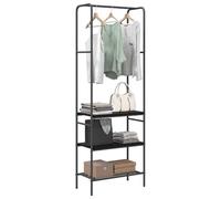 vidaXL Perchero - Solución de Almacenamiento, Organizador de Armario, Muebles de Interior. Organiza tu Ropa, Esenciales para la Sala de Estar, Unidad de estantería con diseño Moderno.