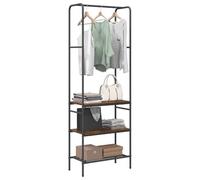 vidaXL Perchero - Organizador de Closet para tu hogar. Mobiliario Interior para Tener la Ropa en Orden. Unidad de Estante con diseño Moderno, Sala.