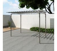 vidaXL Pérgola de Jardín Acero 215 cm Cenador de Rosas Enredaderas