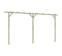 vidaXL Pérgola de jardín de Madera 410x40x203 cm