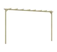vidaXL Pérgola de Jardín Madera Impregnada Pino 360x200x60 cm Cenador Pabellón