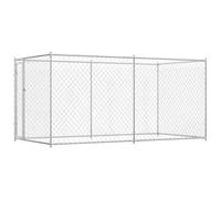 vidaXL Perrera de Exterior 382x192x185 cm