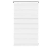 vidaXL Persiana Cebra 50 x 100 cm Blanco