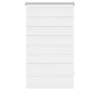 vidaXL Persiana Cebra 70 x 120 cm Blanco