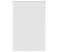 vidaXL Persiana Enrollable de Ducha, Cortina Impermeable de Ducha, Estor Decorativo, Biombo para Baño Bañera Regadera, Blanco 140x240 cm