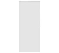 vidaXL Persiana Enrollable de Ducha Blanco 80x240 cm