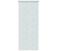 vidaXL Persiana Enrollable de Ducha, Cortina Impermeable de Ducha, Estor Decorativo, Biombo para Baño Bañera Regadera, Burbujas 100x240 cm