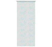 vidaXL Persiana Enrollable de Ducha, Cortina Impermeable de Ducha, Estor Decorativo, Biombo para Baño Bañera Regadera, Burbujas 120x240 cm