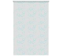vidaXL Persiana Enrollable de Ducha, Cortina Impermeable de Ducha, Estor Decorativo, Biombo para Baño Bañera Regadera, Burbujas 140x240 cm