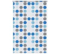 vidaXL Persiana Enrollable de Ducha círculos 160x240 cm