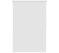 vidaXL Persiana Enrollable de Ducha, Cortina Impermeable de Ducha, Estor Decorativo, Biombo para Baño Bañera Regadera, Blanco 160x240 cm
