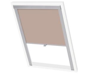 vidaXL Persiana Opaca Enrollable Beige CK04 Cortinas Estores Ventanas Hogar