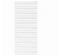 vidaXL Persiana para Ventana con Cortinas Otro Manual Blanco 80 x 175 cm Aluminio