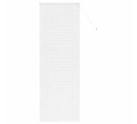 vidaXL Persiana para Ventana con Cortinas Otro Manual Blanco 80 x 220 cm Aluminio