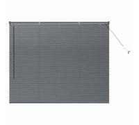 vidaXL Persiana para Ventana Gris Oscuro 80 x 130 cm Aluminio