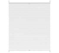 vidaXL Persiana Plisada Blanca 110x150cm
