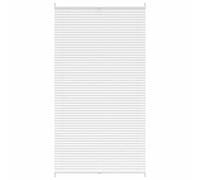 vidaXL Persiana Plisada Blanca 110x200cm