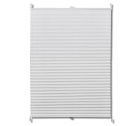 vidaXL Persiana Plisada Blanca 40x125cm