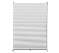 vidaXL Persiana Plisada de Ventana Blanca 50x100 cm Cortina Estor Plegable