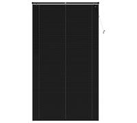 vidaXL Persiana Veneciana Manual Ajustable Negro 213 x 110 cm PVC, Persiana Veneciana Moderna, solución Elegante para el hogar, Control de luz Interior en PVC, filtración Regulable para privacidad