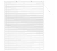 vidaXL Persianas venecianas Blanco 175 x 150 cm Aluminio