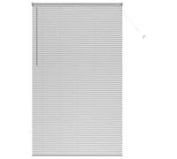 vidaXL Persianas venecianas Manual Plateado 220 x 135 cm Aluminio, Persianas Modernas para Interiores, de Aluminio Ajustables, Elegantes tratamientos para Ventanas en casa y Oficina