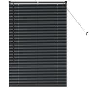 vidaXL Persianas venecianas Negro 130 x 85 cm Aluminio