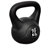 vidaXL Pesa Rusa Kettlebell, Mancuerna para Ejercicio Fitness, Pesa Rusa de Entrenamiento, Pesa Kettle Bell para Musculación, 16 kg