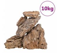 vidaXL Piedras de dragón mezcla de colores 10 kg 10-30 cm