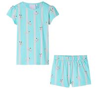 Pijama Infantil de Manga Corta Cintura Elástica Ropa para Niños Color Crudo 104