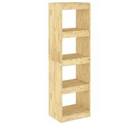 Estantería divisor espacios madera maciza pino 40x30x135,5 cm